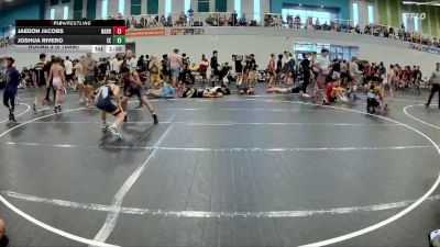 96 lbs Round 3 (6 Team) - Jaedon Jacobs, Team Barracuda vs Joshua Rivero, Eagle Empire