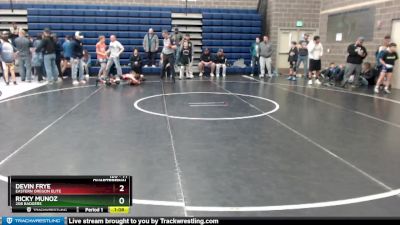 71 lbs Quarterfinal - Ricky Munoz, 208 Badgers vs Devin Frye, Eastern Oregon Elite