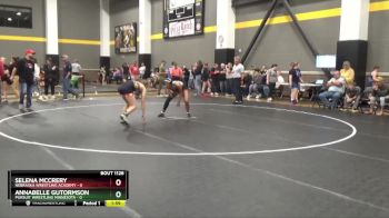 136 lbs Cons. Round 3 - Selena McCrery, Nebraska Wrestling Academy vs Annabelle Gutormson, Pursuit Wrestling Minnesota