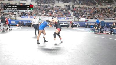 167-D2 Champ. Round 1 - Logan Rivers, Page High School vs Leiline Oruna, San Pasqual Valley High School (Winterhaven CA)