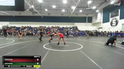 92 lbs Round 2 - Eddie Fong, Rough House vs William Max, Savage House Wrestling