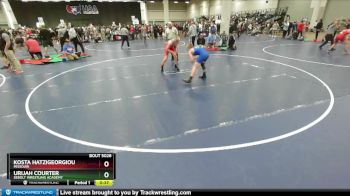 106 lbs Cons. Round 5 - Kosta Hatzigeorgiou, Missouri vs Urijah Courter, Sebolt Wrestling Academy