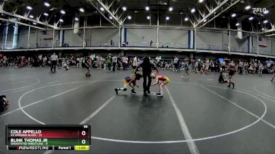 56 lbs Round 8 (10 Team) - Blink Thomas Jr, Undisputed Wrestling vs Cole Appello, U2 Uprising Black