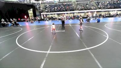 Girls 3rd-4th Grade - 71 Quarters - Madison Berrie, Big Game Wrestling Club vs Torah Heitritter, Ironhawk Wrestling Academy