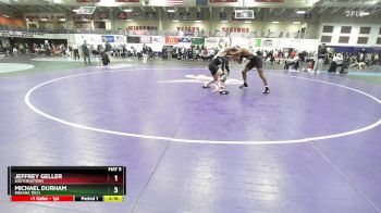 184 lbs Champ. Round 2 - Jeffrey Geller, Southeastern vs Michael Durham, Indiana Tech