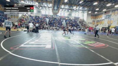 132 lbs Cons. Round 2 - Micah Thomas, Miami Palmetto Sr High vs Jerry Donnelly, Victory Elite