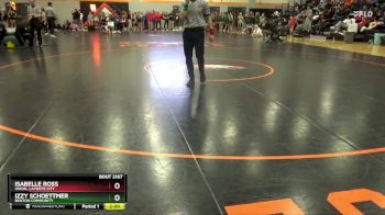 JV-14 lbs Round 2 - Isabelle Ross, Union, LaPorte City vs Izzy Schoettmer, Benton Community