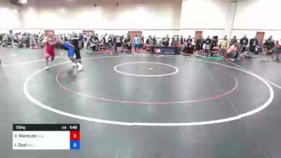 130 kg Quarters - Vincent Mancuso, New Jersey vs Ike Okoli, Inland Northwest Wrestling Training Center