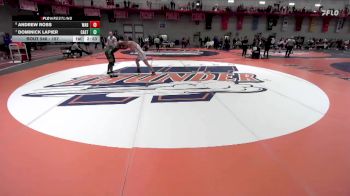 157 lbs Consolation 1st - Dominick Lapier, Castleton vs Andrew Ross, Wabash