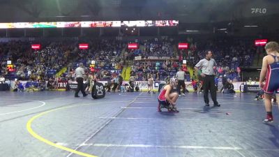 94 lbs Quarterfinal - Braelyn Briar, Shippensburg vs Maddie Carhart, Kennett Consolidated