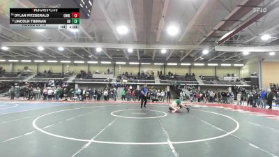 190 lbs Round Of 16 - Dylan Fitzgerald, Cumberland vs Lincoln Tiernan, Bishop Hendricken