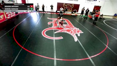 106 lbs Round 1 - Braden Anthony, Costa Training Center vs Samuel Barajas, Downey High School