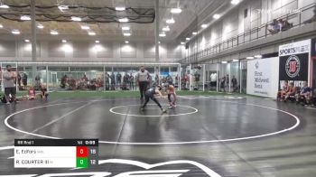 75 lbs Prelims - Eli Edfors, Iowa Blue vs RAYMOND COURTER III, Michigan
