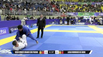 Lucas Rodrigues De Godoi vs Diego Donato Branco Dos Passos 2025 Brasileiro Jiu-Jitsu IBJJF