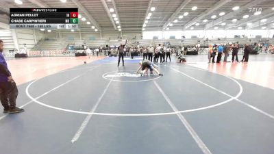 160 lbs Round Of 16 - Adrian Pellot, IN vs Chase Carpintieri, MD