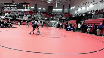 126 lbs Cons. Round 1 - Calin Christall, Wolfforth Frenship vs Rafael Peralta, Grand Prairie