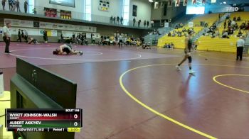 126 lbs Cons. Semi - Albert Akkiyev, Parkrose vs Wyatt Johnson-Walsh, Sunset