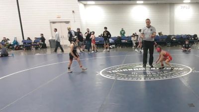55 lbs 3rd Place - Lucy Milgrim, NY vs Vincent Padilla, PA