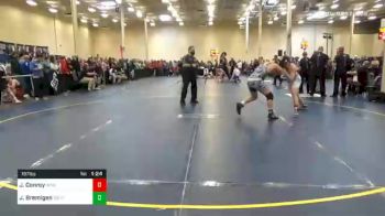 187 lbs Semifinal - Jake Conroy, Ringgold vs Jude Bremigen, Southern Columbia