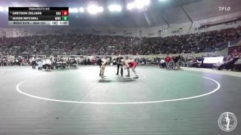 B5A-150 lbs Quarterfinal - Jaxon Mitchell, Newcastle vs Greyson Zellers, Bishop Kelley