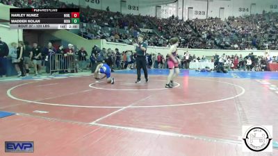 120 lbs Round Of 64 - Harley Nunez, Noble Takedown Club vs Madden Nolan, Hobart Bearcats