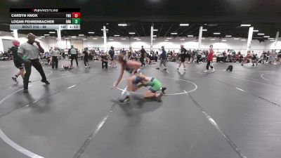 88 lbs Semifinal - Logan Fehrenbacher, Unafilliated vs Carsyn Knox, Felix Wrestling Academy