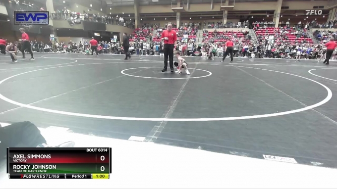 Axel Reed Rico Simmons 52 lbs Champ. Round 1 - Axel Simmons, Victory vs Rocky Johnson, Team Of ...