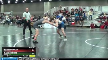 149 lbs Semis & 3rd Wb (16 Team) - Randy Meyers, Lander vs Nathan Conley, Indianapolis