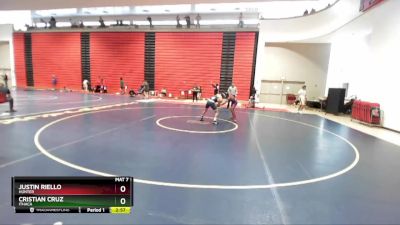 149 lbs Cons. Round 2 - Justin Riello, Hunter vs Cristian Cruz, Ithaca