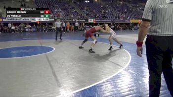 165 lbs Quarters & 1st Wb (16 Team) - Bo Koedam, Coe vs Cooper McCloy, Wabash