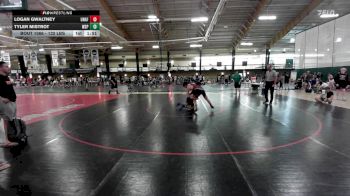 132 lbs Round Of 16 - Logan Gwaltney, Unaffiliated vs Tyler Mistrot, West Springfield