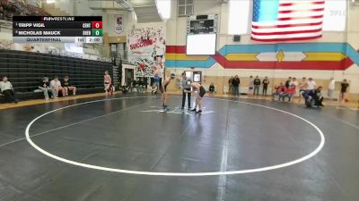 150 lbs Quarterfinal - Tripp Vigil, Central vs Nicholas Mauck, Sheridan