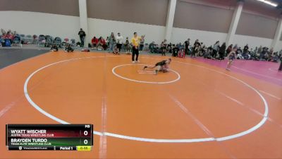 84 lbs Round 3 - Brayden Turdo, Texas Elite Wrestling Club vs Wyatt Wischer, Austin Texas Wrestling Club