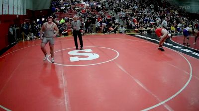 285 lbs Champ. Round 2 - Jonah McCoy, Westmont Hilltop Hs vs Conner Reams, Frazier