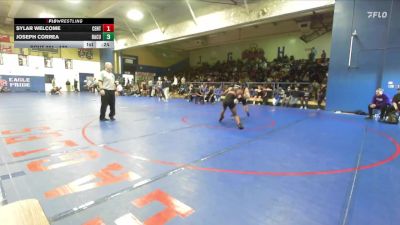 132 lbs Cons. Round 2 - Joseph Correa, Rancho Cucamonga vs Sylar Welcome, Centennial (Corona)