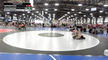 113 lbs Rr Rnd 2 - Matthew Pagan, Flickr Boyz Aces vs Lucas Beaulieu, Team RJN Green