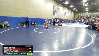 190 lbs Champ. Round 3 - Bodie Donald, Arroyo Grande vs Brett Williamson, Moopark