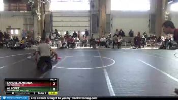 160 lbs Round 2 (4 Team) - Samuel Almedina, Mat Assassins vs AJ Lopez, Germantown Wrestling