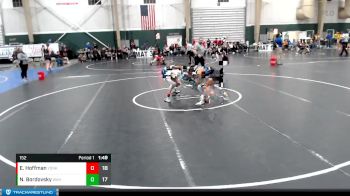 152 lbs Round 1 (16 Team) - Emmett Hoffman, York vs Noah Bordovsky, Wahoo