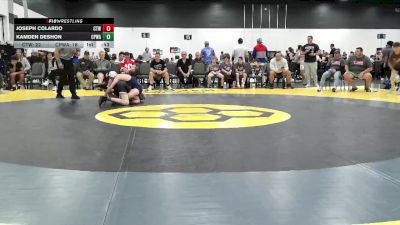 100 lbs Round 1 (6 Team) - Joseph Colardo, CT Whale vs Kamden DeShon, CP Wrestling Academy