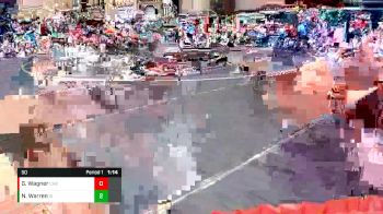 50 lbs Round 1 (6 Team) - Gemma Wagner, Charlies Angels Black vs Noah Warren, Indiana Smackdown