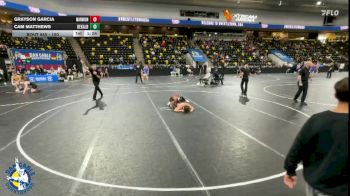 150 lbs Cons. Round 3 - Cam Matthews, DeKalb vs Grayson Garcia, Aurora (Marmion Academy)