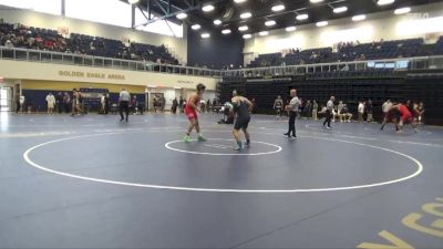 184 lbs Champ. Round 1 - Isaac Villalobos, Bakersfield College vs Leonardo Merlo, Moorpark College