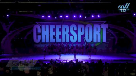 Designer Athletics - Dior Divas [2023 L2 Junior - Medium - B] 2023 CHEERSPORT National All Star Cheerleading Championship