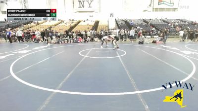 144 lbs Cons. Round 4 - Drew Palluti, Lionheart Wrestling Club vs Jackson Schneider, Club Not Listed