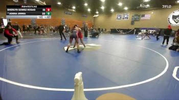 155 lbs Champ. Round 2 - Adena Urrea, Sanger vs Sherlyn Gomez Rosas, Firebaugh