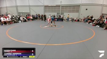 180 lbs Round 1 (16 Team) - Alison Evans, Colorado vs Cambree Anderson, North Dakota Blue