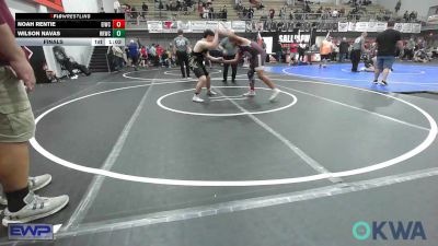 Final - Noah Rentie, Eufaula Ironheads Wrestling Club vs Wilson Navas, Henryetta Knights Wrestling Club