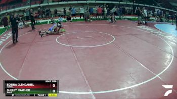 125 lbs Quarterfinal - Sobina Clendaniel, Alaska vs Shelby Prather, Idaho