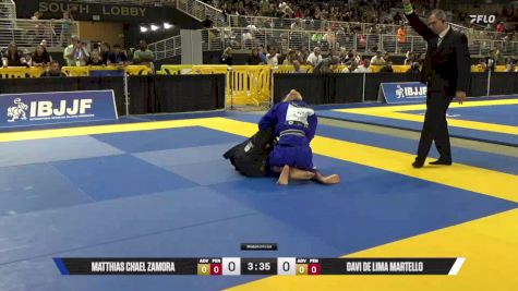 Matthias Chael Zamora vs Davi De Lima Martello 2025 Pan Kids Jiu-Jitsu IBJJF Championship